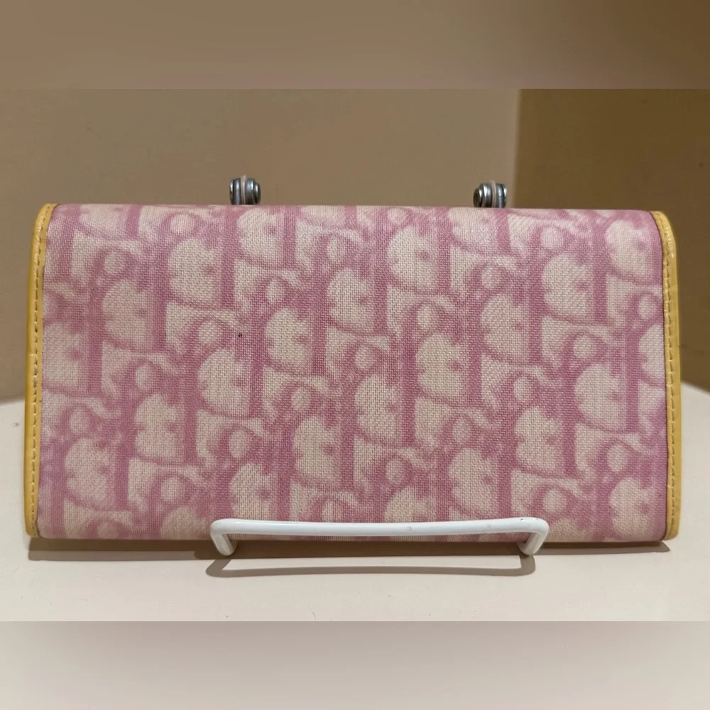 Christian Dior Vintage Trotter 2 Long Wallet